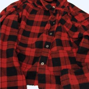 Cropped rue 21 flannel